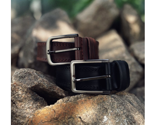 Чоловічий шкіряний ремінь