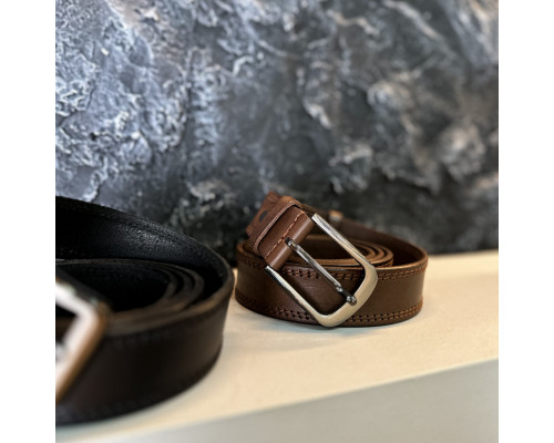 Чоловічий шкіряний ремінь