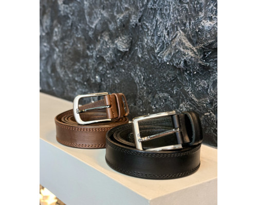 Чоловічий шкіряний ремінь