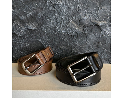 Чоловічий шкіряний ремінь