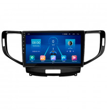 Штатная магнитола Lesko для Acura TSX II 2008-2014 экран 9" 6/128Gb 4G Wi-Fi GPS Top
