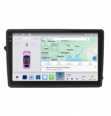 Штатная магнитола Lesko для Audi A4 allroad IV (B8) 2009-2011 экран 9" 4/64 QLED CarPlay 4G Wi-Fi GPS 360 Prime