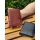 Чоловічий шкіряний гаманець люкс, чоловіче портмоне натуральна шкіра HORTON 301B