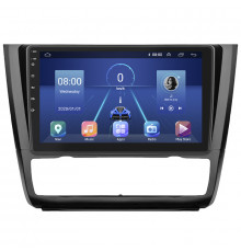 Штатная магнитола Lesko для BMW 1 серии I (E81/E82/E87/E88) Рестайлинг 2007-2011 экран 9" 2/32Gb 4G Wi-Fi GPS Top