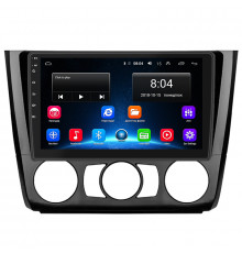 Штатная магнитола Lesko для BMW 1 серии I (E81/E82/E87/E88) Рестайлинг Manual AC 2007-2011 экран 9" 2/32Gb Wi-Fi GPS Base