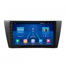 Штатная магнитола Lesko для BMW 3 серии V (E90/E91/E92/E93) Рестайлинг 2008-2013 экран 9" 4/64Gb 4G Wi-Fi GPS Top