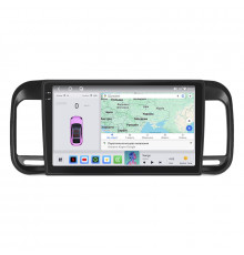 Штатная магнитола Lesko для Brilliance M2 (BS4) I 2006-2010 экран 9" 4/64 QLED CarPlay 4G Wi-Fi GPS 360 Prime