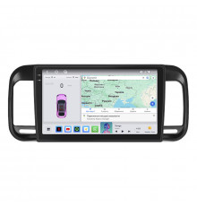 Штатная магнитола Lesko для Brilliance M2 (BS4) I Рестайлинг 2010-2012 экран 9" 4/64 QLED CarPlay 4G Wi-Fi GPS 360 Prime