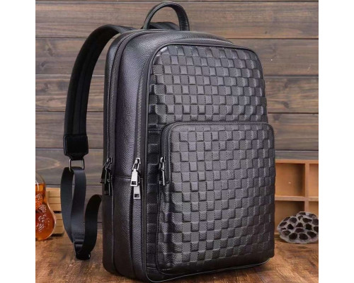 Рюкзак чоловічий 30х41х12, міський наплічник для ноутбука та документів Tiding Bag 13292 чорний