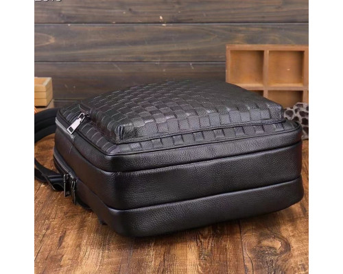 Рюкзак чоловічий 30х41х12, міський наплічник для ноутбука та документів Tiding Bag 13292 чорний