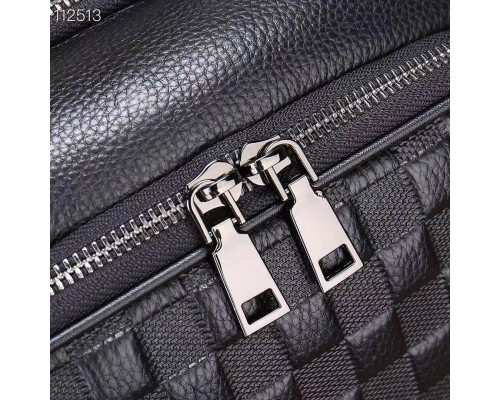 Рюкзак чоловічий 30х41х12, міський наплічник для ноутбука та документів Tiding Bag 13292 чорний