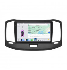 Штатная магнитола Lesko для Chery Bonus 3 (E3/A19)  2014-2017 экран 10" 4/64 QLED CarPlay 4G Wi-Fi GPS 360 Prime