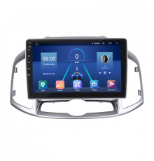 Штатная магнитола Lesko для Chevrolet Captiva I Рестайлинг 2011-2013 экран 10" 4/32Gb 4G Wi-Fi GPS Top