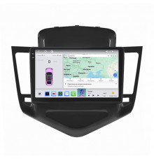 Штатная магнитола Lesko для Chevrolet Cruze I 2008-2012 экран 9" 4/64 QLED CarPlay 4G Wi-Fi GPS 360 Prime