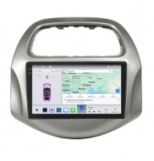 Штатная магнитола Lesko для Chevrolet Spark III (M300) Рестайлинг 2020-н.в. экран 9" 4/64 QLED CarPlay 4G Wi-Fi GPS 360 Prime