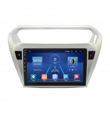 Штатная магнитола Lesko для Citroen C-Elysee I Рестайлинг 2016-н.в. экран 9" 6/128Gb 4G Wi-Fi GPS Top