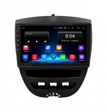 Штатная магнитола Lesko для Citroen C1 I Рестайлинг 2 2012-2014 экран 10" 2/32Gb Wi-Fi GPS Base