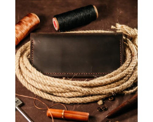 Чоловічий клатч Лонгер коричневий