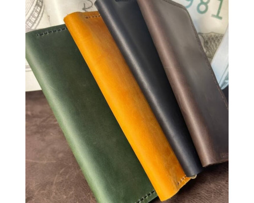 Чоловічий клатч Лонгер рудий