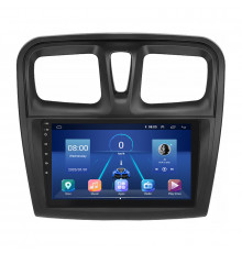 Штатная магнитола Lesko для Dacia Logan II 2012-2016 экран 9" 4/64Gb 4G Wi-Fi GPS Top