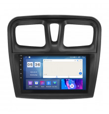 Штатная магнитола Lesko для Dacia Logan II Рестайлинг 2016-2020 экран 9" 2/32Gb CarPlay 4G Wi-Fi GPS Prime