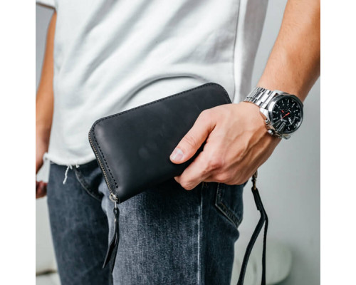 Чоловічий клатч Арізона чорний