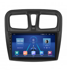 Штатная магнитола Lesko для Dacia Sandero II ver 3 2012-2016 экран 10" 2/32Gb 4G Wi-Fi GPS Top