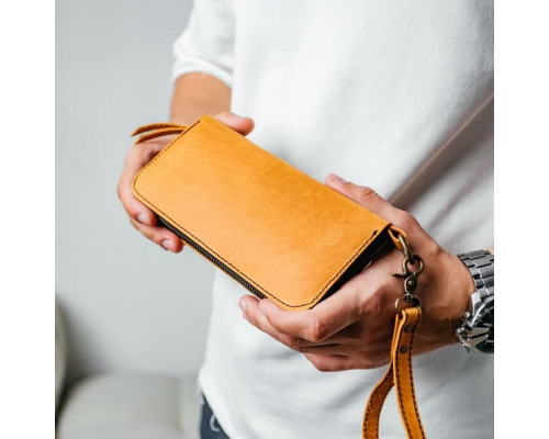 Чоловічий клатч Арізона рудий