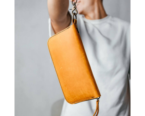 Чоловічий клатч Арізона рудий