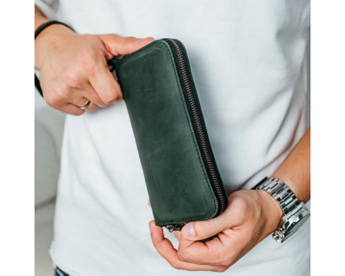 Чоловічий клатч Арізона зелений