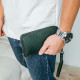 Чоловічий клатч Арізона зелений