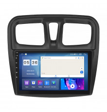 Штатная магнитола Lesko для Dacia Sandero II Рестайлинг ver 3 2016-2020 экран 10" 4/64Gb CarPlay 4G Wi-Fi GPS Prime