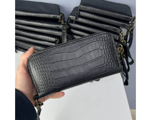 Чоловічий клатч Крокодил