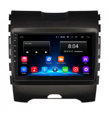 Штатная магнитола Lesko для Ford Edge II 2015-2018 экран 9" 2/32Gb Wi-Fi GPS Base