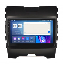 Штатная магнитола Lesko для Ford Edge II 2015-2018 экран 9" 4/64Gb CarPlay 4G Wi-Fi GPS Prime