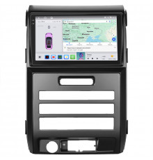 Штатная магнитола Lesko для Ford F-150 XII 2008-2014 экран 9" 4/64 QLED CarPlay 4G Wi-Fi GPS 360 Prime