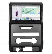 Штатная магнитола Lesko для Ford F-150 XII Auto AC 2008-2014 экран 9" 4/64 QLED CarPlay 4G Wi-Fi GPS 360 Prime