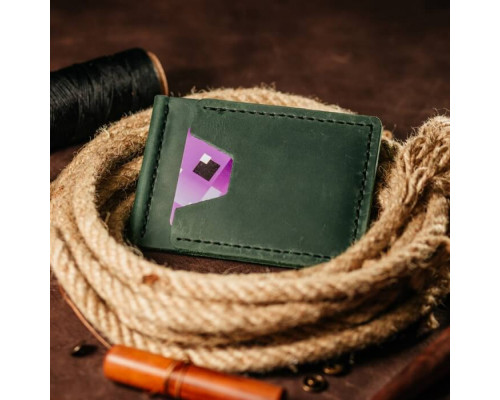 Затискач для грошей зелений Stark