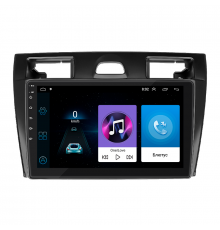 Штатная магнитола Lesko для Ford Fiesta Mk5 2002-2008 экран 9" 1/16Gb Wi-Fi GPS Base