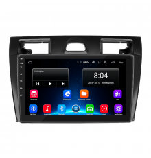 Штатная магнитола Lesko для Ford Fiesta Mk5 2002-2008 экран 9" 2/32Gb Wi-Fi GPS Base