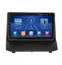 Штатная магнитола Lesko для Ford Fiesta Mk6 Рестайлинг 2012-2019 экран 9" 4/64Gb 4G Wi-Fi GPS Top