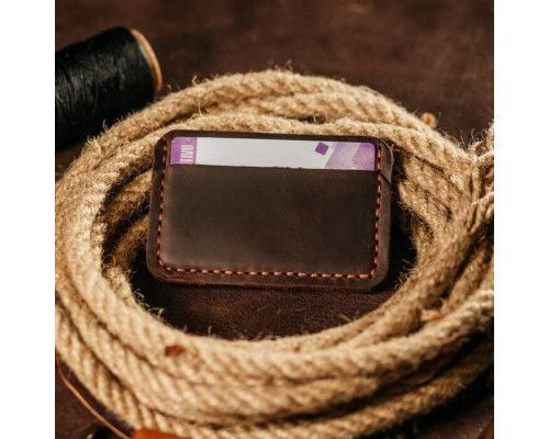 Картхолдер коричневий