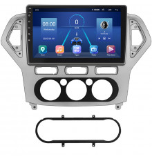 Штатная магнитола Lesko для Ford Mondeo IV 2006-2010 экран 10" 2/32Gb 4G Wi-Fi GPS Top