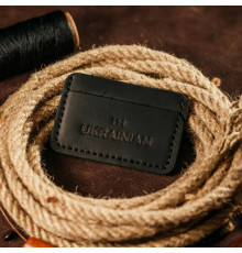 Картхолдер чорний I'm Ukrainian