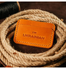 Картхолдер рудий I'm Ukrainian