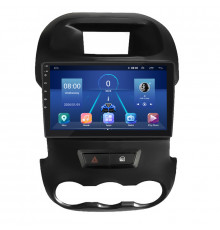 Штатная магнитола Lesko для Ford Ranger III 2011-2015 экран 9" 6/128Gb 4G Wi-Fi GPS Top