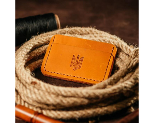 Картхолдер рудий Тризуб