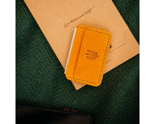 Картхолдер рудий Тризуб