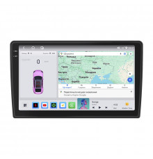 Штатная магнитола Lesko для GMC Acadia I 2006-2013 экран 10" 4/64 QLED CarPlay 4G Wi-Fi GPS 360 Prime