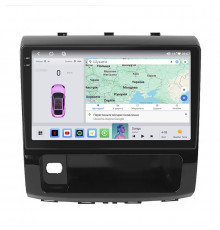 Штатная магнитола Lesko для Haval H9 I Рестайлинг 2017-н.в. экран 10" 4/64 QLED CarPlay 4G Wi-Fi GPS 360 Prime